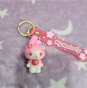 My Melody Pink Keychain